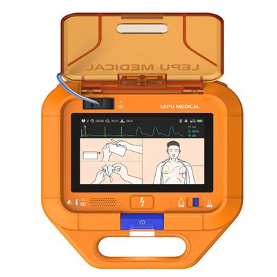 樂(lè)普醫(yī)療 半自動(dòng)體外除顫器LeAED D100便攜帶屏幕急救